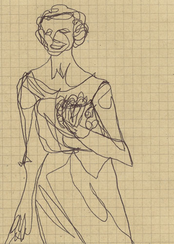 Drawing by Alex Dewart