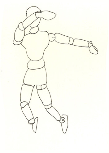 Drawing by Cally Trench