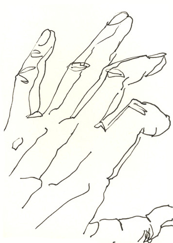 Drawing by Cally Trench