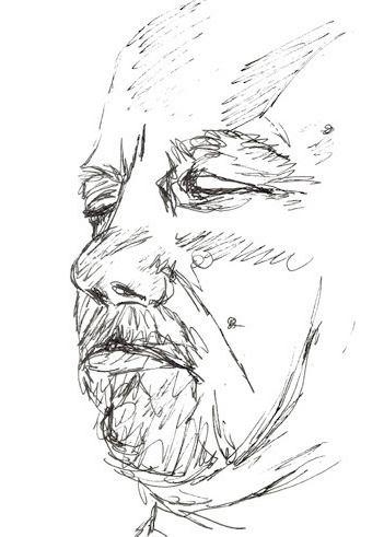 Drawing by Cally Trench