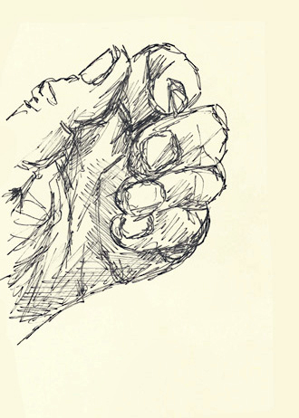 Drawing by Cally Trench