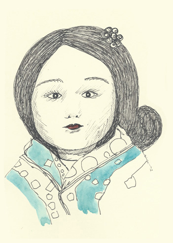 Drawing by Cally Trench