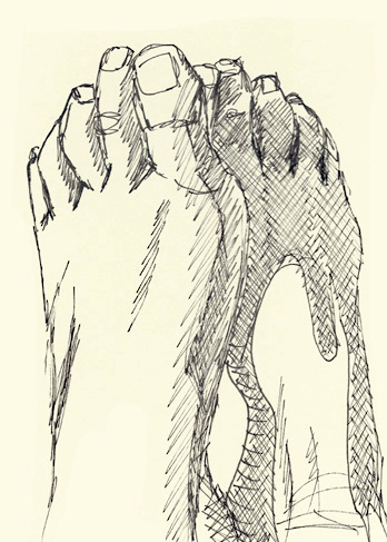 Drawing by Cally Trench