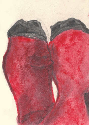 Drawing by Cally Trench
