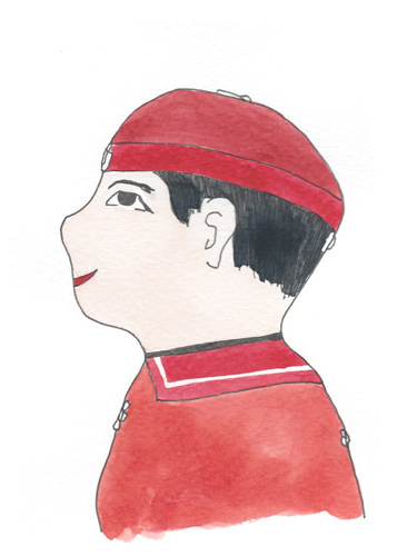 Drawing by Cally Trench
