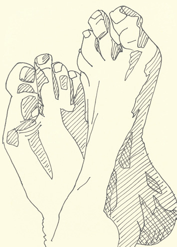 Drawing by Cally Trench