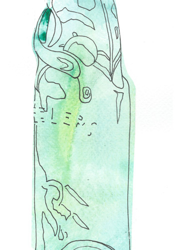 Drawing by Cally Trench