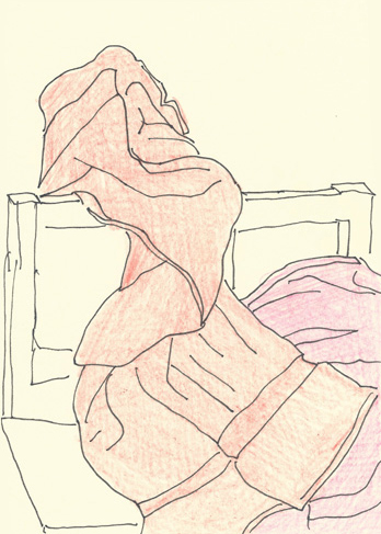 Drawing by Cally Trench