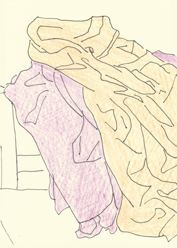 Drawing by Cally Trench