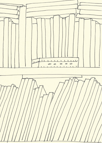 Drawing by Cally Trench