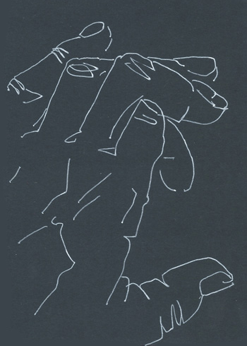 Drawing by Cally Trench
