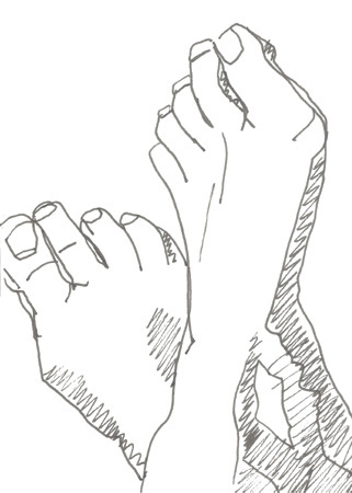 Drawing by Cally Trench