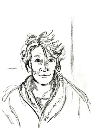 Drawing by Joan Skelton Smith