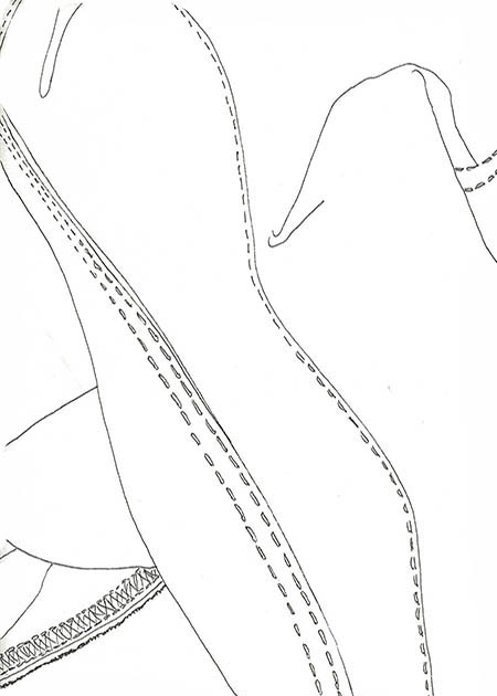 Drawing by Tineke Bruijnzeels