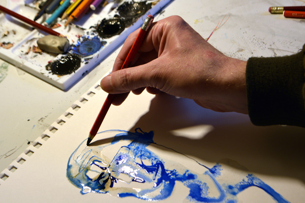 Cally Trench, Artists' Hands Photograph 68