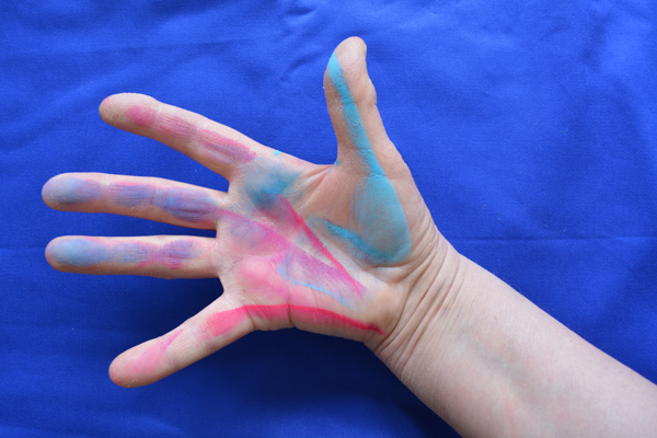 Cally Trench, Artists' Hands Photograph 94