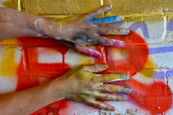 Cally Trench, Artists' Hands Photograph 101