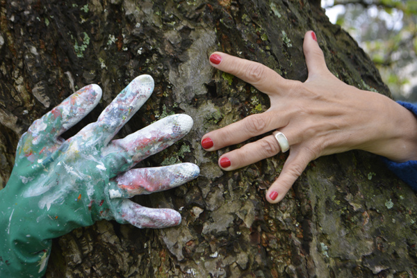 Cally Trench, Hands of Claire Deniau, 9th April 2019