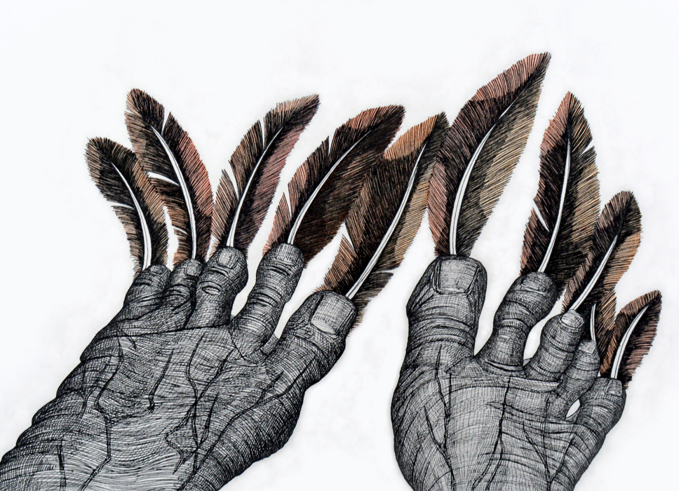 Cally Trench: Metamorphosis (Bird) VII