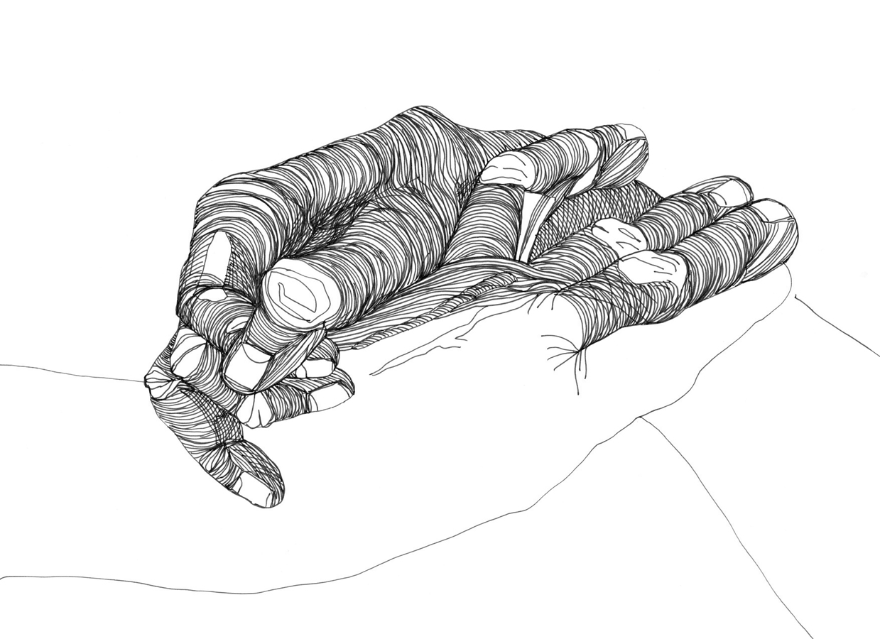 Cally Trench, Left Hand, Right Hand II: 028/394, Sunday 1st September 2024, 11.36 am - 12.21 pm