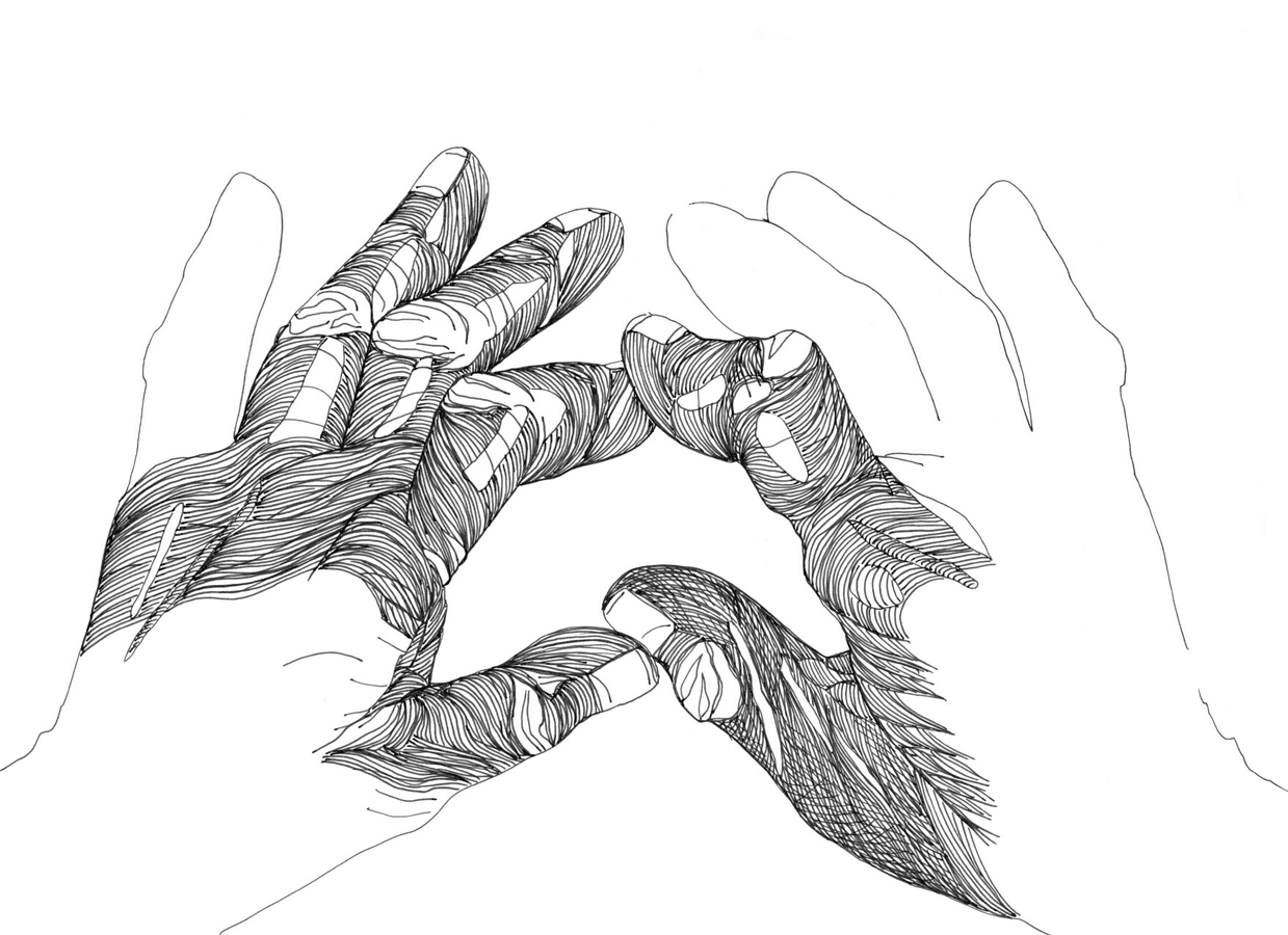 Cally Trench, Left Hand, Right Hand II: 035/401, Sunday 8th September 2024, 3.15-4.00 pm