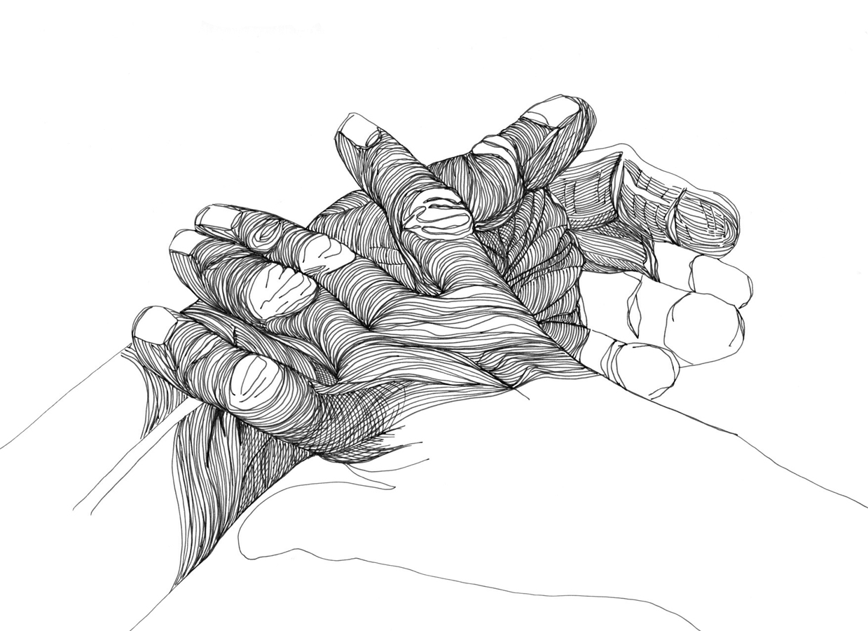 Cally Trench, Left Hand, Right Hand II: 063/429, Sunday 6th October 2024, 2.14-2.59 pm