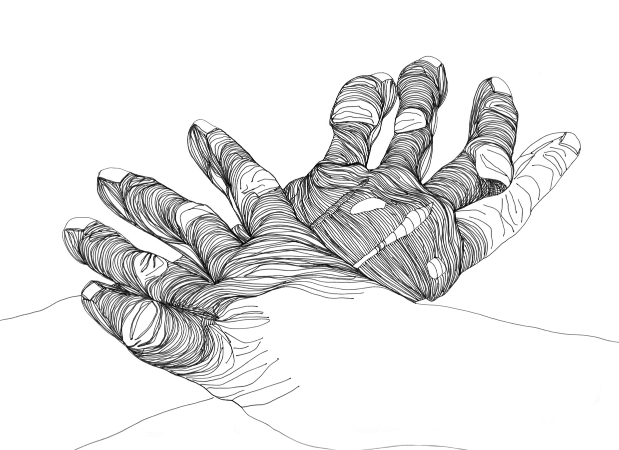 Cally Trench, Left Hand, Right Hand II: 070/436, Sunday 13th October 2024, 1.27-2.12 pm
