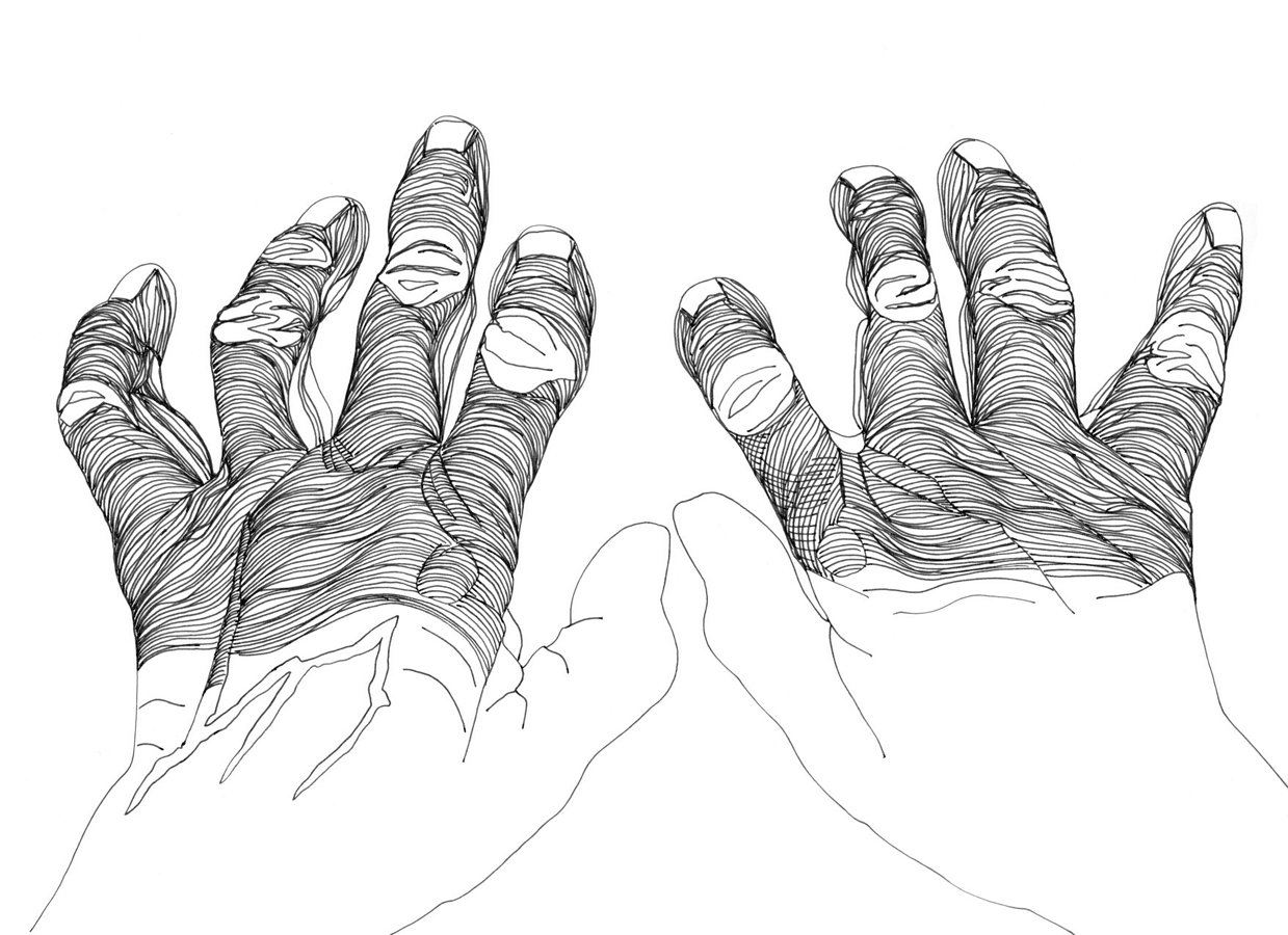 Cally Trench, Left Hand, Right Hand II: 084/450, Sunday 27th October 2024, 2.15-3.02 pm