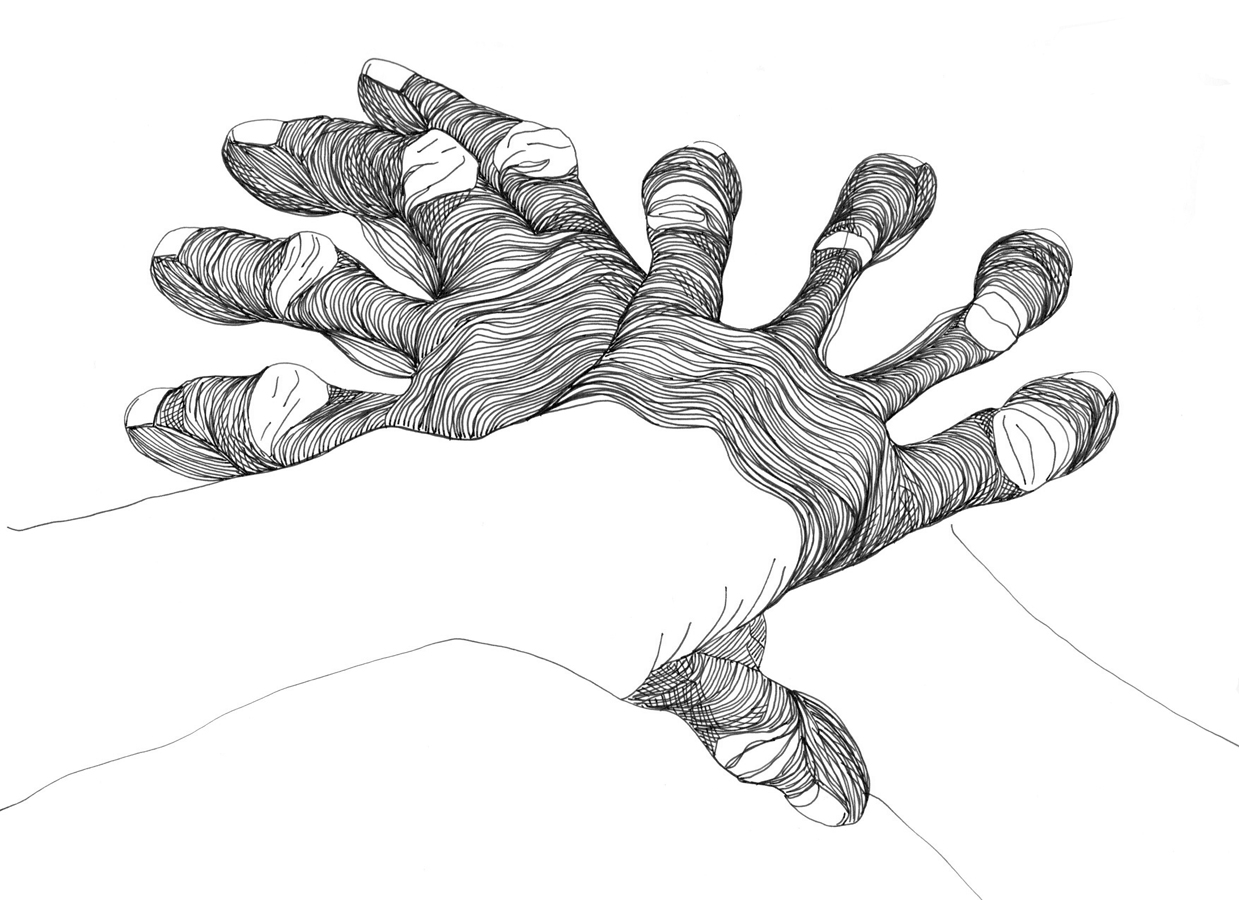 Cally Trench, Left Hand, Right Hand II: 189/555, Sunday 9th February 2025, 11.38 am - 12.23 pm