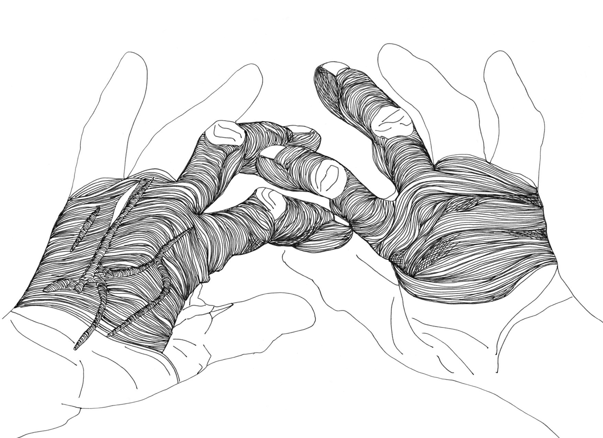 Cally Trench, Left Hand, Right Hand II: 224/590, Sunday 16th March 2025, 10.33 - 11.18 am