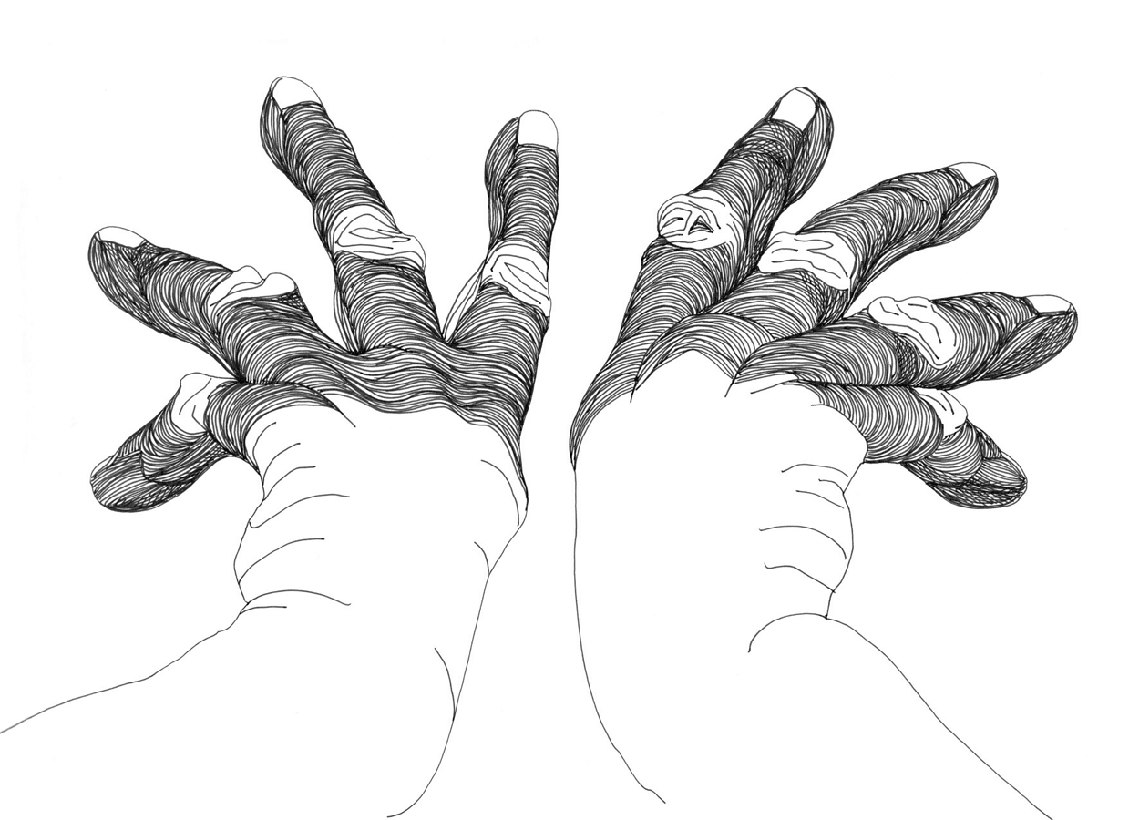 Cally Trench, Left Hand, Right Hand II: 273/639, Sunday 4th May 2025, 2.12 - 2.57 pm