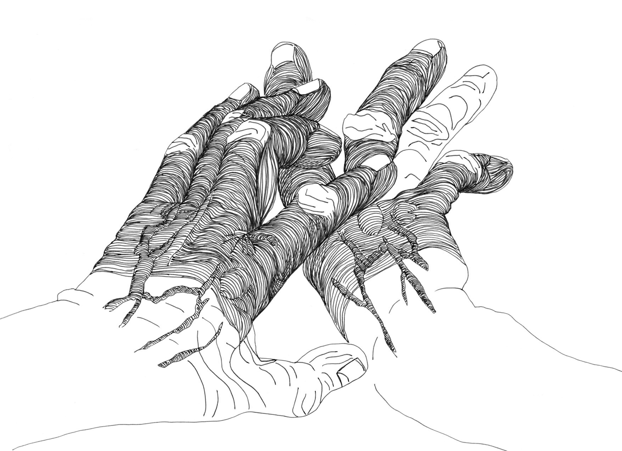 Cally Trench, Left Hand, Right Hand II: 287/646, Sunday 18th May 2025, 9.14 - 9.59 am