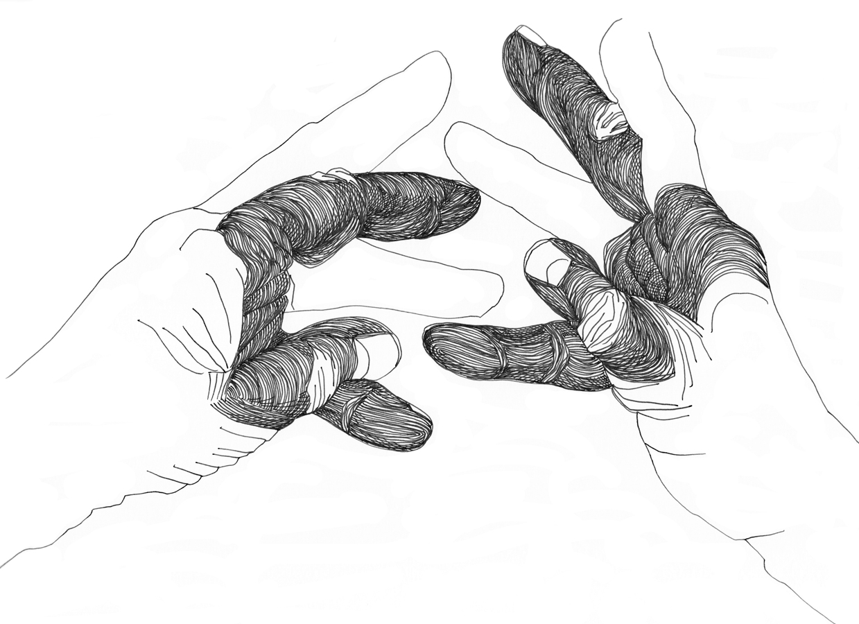 Cally Trench, Left Hand, Right Hand II: 329/695, Sunday 29th June 2025, 11.26 am - 12.11 pm