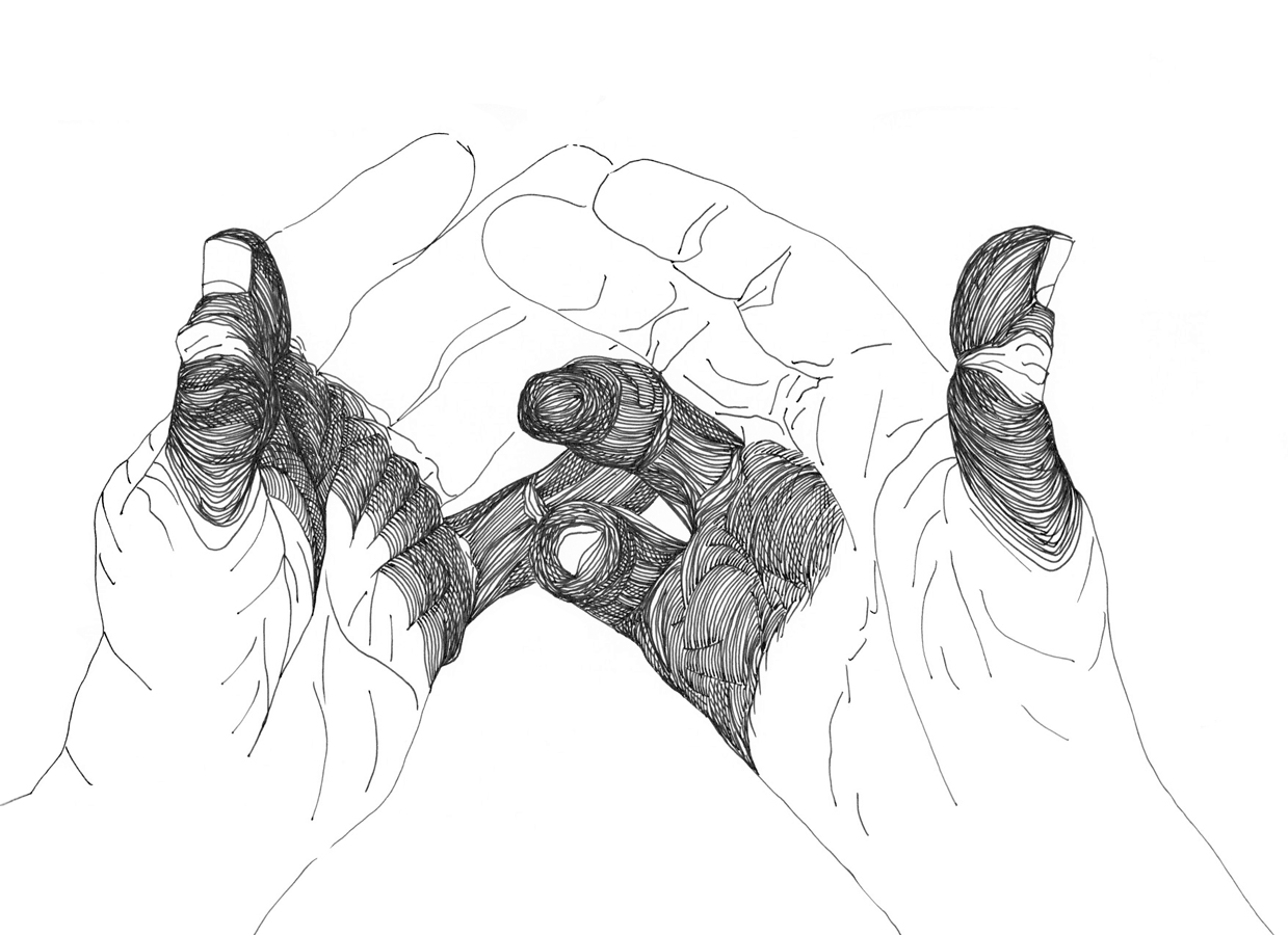 Cally Trench, Left Hand, Right Hand II: 336/702, Sunday 6th July 2025, 12.15 - 1.00 pm
