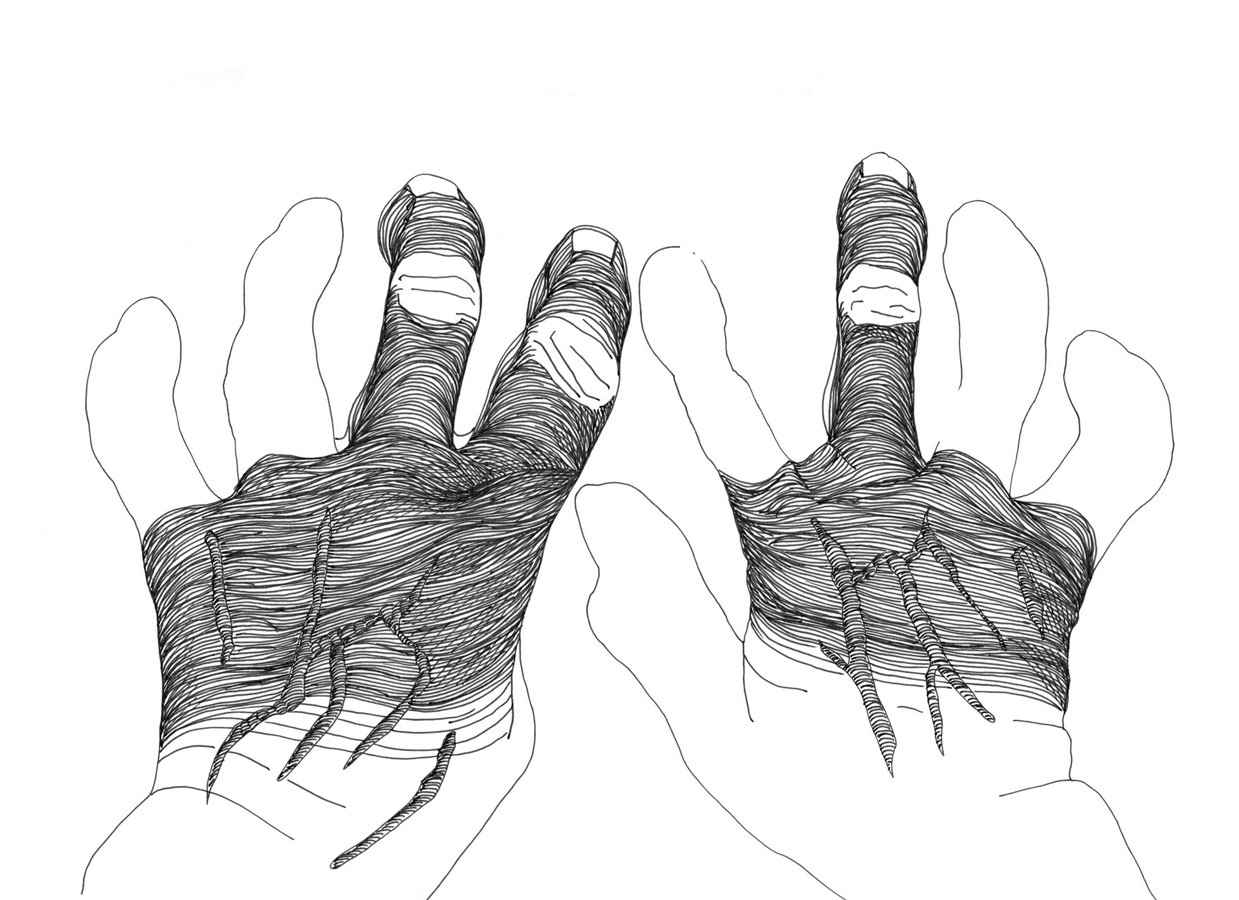 Cally Trench, Left Hand, Right Hand II: 343/709, Sunday 13th July 2025, 11.23 am - 12.08 pm