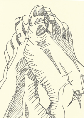 Cally Trench, Foot drawing