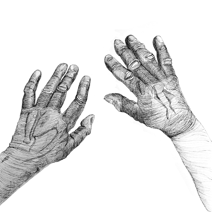 Hands by Cally Trench