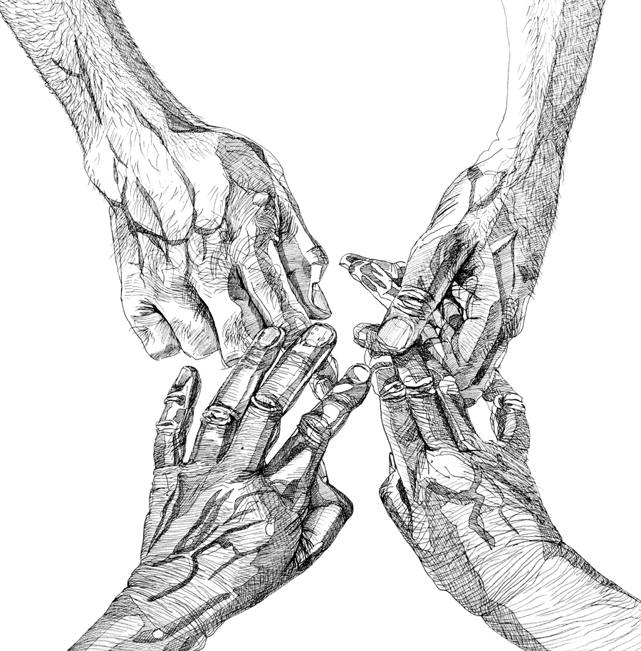 Hands by Cally Trench