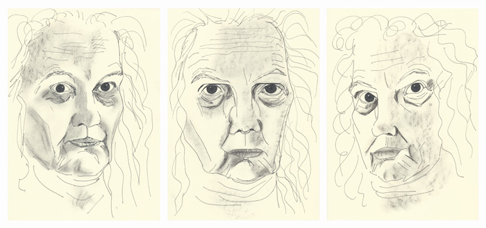 Cally Trench: Triptych XII