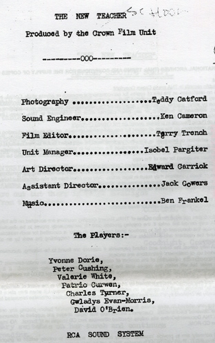 The New School cast and crew list