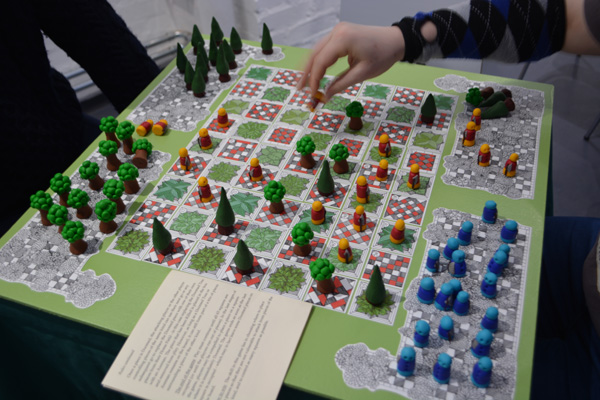 Trees versus Axemen by Cally Trench