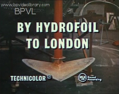 By Hydrofoil to London